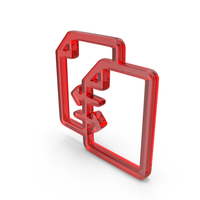 Document Sharing Icon Glass PNG & PSD Images