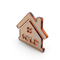 Glass House Sold Icon PNG & PSD Images
