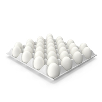 White Eggs In Tray PNG & PSD Images