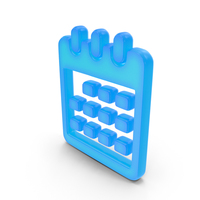 Calendar Symbol Glowing PNG & PSD Images