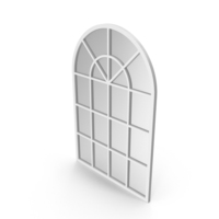 White Arched Window Mirror PNG & PSD Images