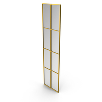 Gold Window Mirror PNG & PSD Images