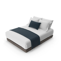 Bed For Hotel Guest Room PNG & PSD Images