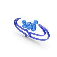 360 Degrees Coloured Icon PNG & PSD Images