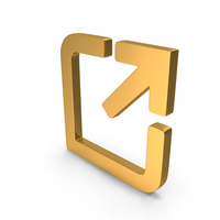 Gold Share Icon PNG & PSD Images