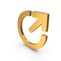 Gold Share Icon PNG & PSD Images