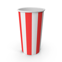 Popcorn Cup Red PNG & PSD Images