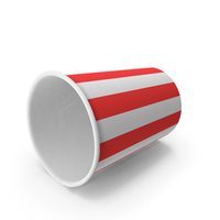 Popcorn Cup Red 3 PNG & PSD Images