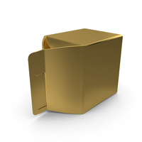 Packaging For Milk Small Gold PNG & PSD Images