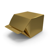 Packaging For Milk Small Gold PNG & PSD Images