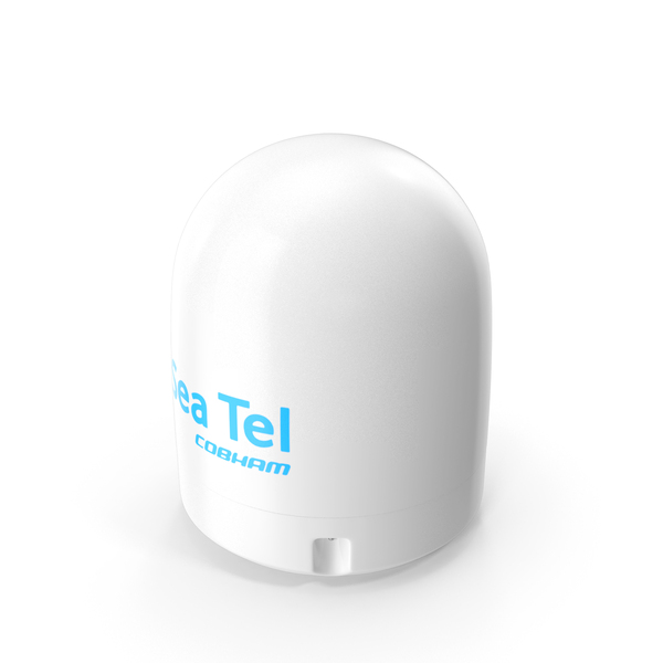 Sea Tel Cobham Satellite Antenna Dome PNG & PSD Images