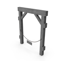 Mine Supports with Chain Old PNG & PSD Images