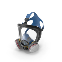 Full Face Respirator Mask PNG & PSD Images