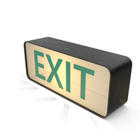 Exit Sign PNG & PSD Images