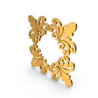 Gold Box Designer Frame PNG & PSD Images