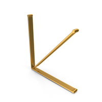 Arrow Going Graph Icon Gold PNG & PSD Images