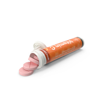Effervescent Package Vitamin C 25 Tabs Open PNG & PSD Images