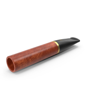 Short Cigarette Holder Dark PNG & PSD Images