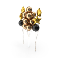 Bunch of Balloons Set PNG & PSD Images