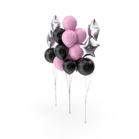 Bunch of Balloons Set PNG & PSD Images