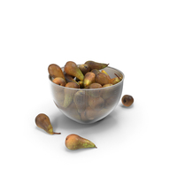 Pear Conference in Decorative Metal Vase PNG & PSD Images