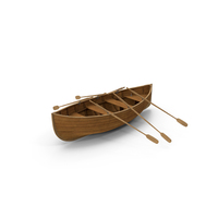 Wooden Rowboat PNG & PSD Images