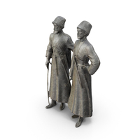 Park sculpture Cossacks PNG & PSD Images