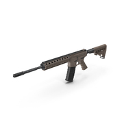 Modern Desert Rifle PNG & PSD Images