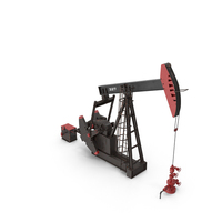 Oil Pump Jack Without Barrel PNG & PSD Images