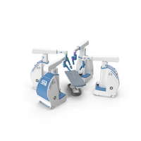 Surgical robot without control panel PNG & PSD Images