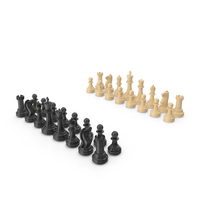 Chess pieces without board PNG & PSD Images
