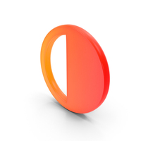 Half Circle Symbol PNG & PSD Images