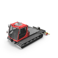 Snowcat PistenBully 100 Without Front Bucket PNG & PSD Images