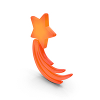 Shooting Star Symbol PNG & PSD Images