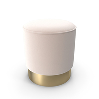 Paulette Vanity Stool PNG & PSD Images