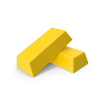 Two Gold Bars PNG & PSD Images