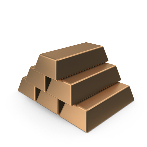 Bronze Bars PNG & PSD Images