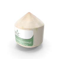 Fresh Shelled Coconut Pack Organic PNG & PSD Images
