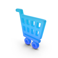 Shopping Cart Symbol Glowing PNG & PSD Images