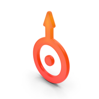 Uranus Astrological Symbols Glowing PNG & PSD Images