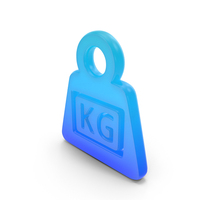 Weight Kg Symbol Glowing PNG & PSD Images