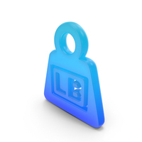 Weight Lb Symbol Glowing PNG & PSD Images