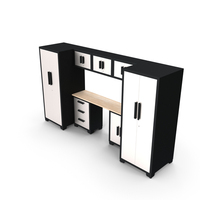 Garage Cabinet White PNG & PSD Images