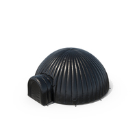 Durable Igloo Dome Tent Black PNG & PSD Images