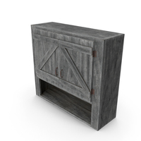 Wall Cabinet Old PNG & PSD Images