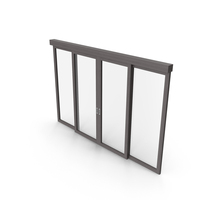 Black Sliding Door PNG & PSD Images