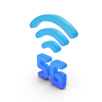 5G Signal Symbol PNG & PSD Images