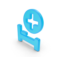 Hospital Location Shape Glowing PNG & PSD Images