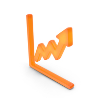 Market Growth Arrow Icon PNG & PSD Images