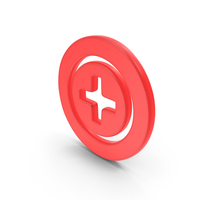 Medical Cross Inside Circle Icon PNG & PSD Images